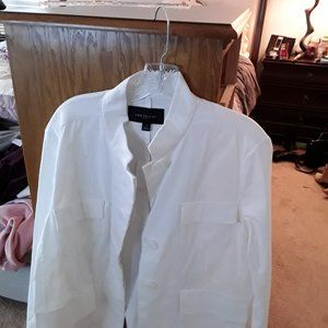 Brand new white jacket with original tag